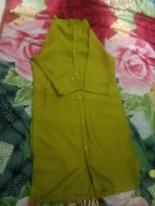 Olive Green Kurta