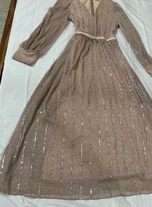 Elegant Sheer Maxi Dress