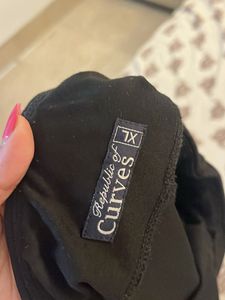 Black Flared Leg Pants