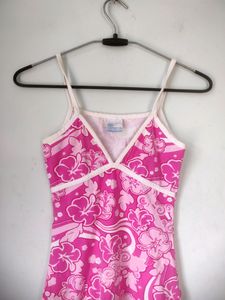 AESTHETIC PINK DRESS+TOP