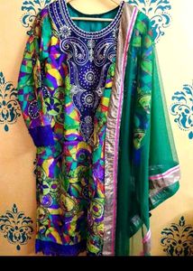 Pakistani Suit💚💜