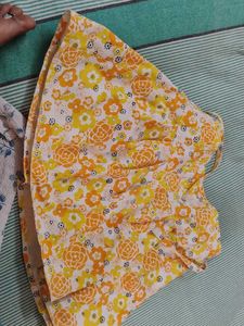 Pure Cotton Skirt For 2 Yr Kids. No Elastic