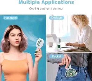 PACK OF 2 USB REAVCHARGEAVLE FAN