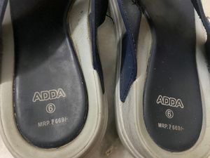 Blue Grey AADA Slippers With No Flaws