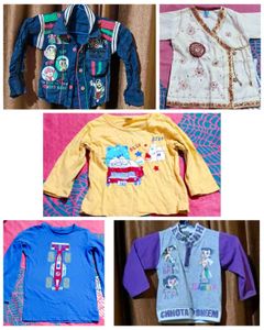 Combo Of 5  For 1 To 2 Year Boys