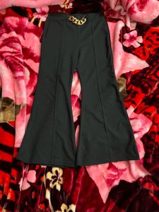 Elegant Black Flared Pants