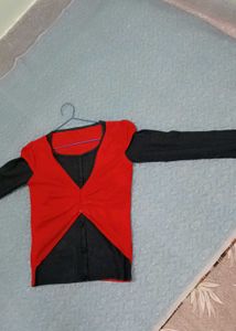Red &amp; Black Top