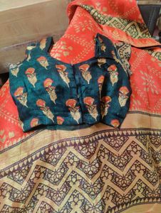 Saari With Blouse