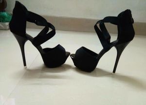 Black Platform Heels