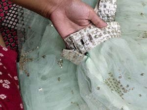 Gorgeous Mint Green Lehenga