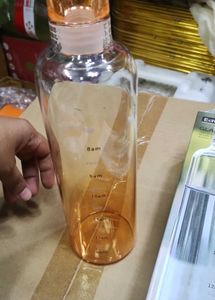 Time Marked Water Bottle