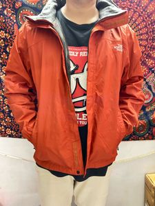The North Face Orange Rain Jacket - Size L