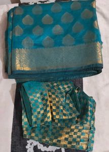 Sea Green Saree For Women ...