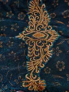 Today&#39;s Sell 🎉🎉🎉 Teal Embroidered Anarkali Suit