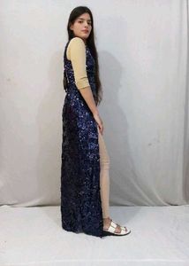 Western Style Slit Dress