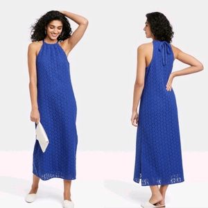 Crochet  Scoop Neck Summer Dress