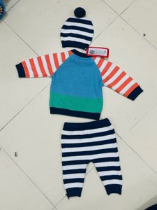 Cute Babyhug Knit Set