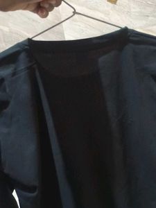 Blue Round Neck T Shirt