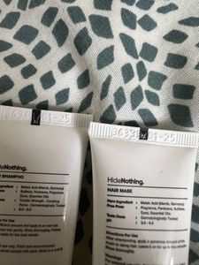 Minimalist Hair Science Set- Shampoo N Mask