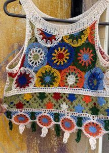 Crochet Colorful Top