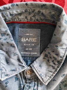 Denim Printed Shirt