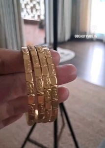 Gold Bangle Set