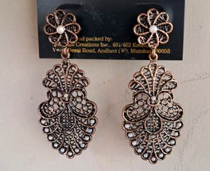 Beautiful Copper Ear Rings
