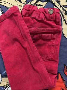 Pink Corduroy Pants