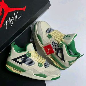 NIKE AIR JORDAN 4 OIL GREEN
