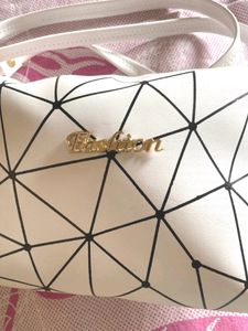 Like Style White Sling Bag