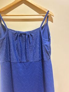 Blue Slip Dress