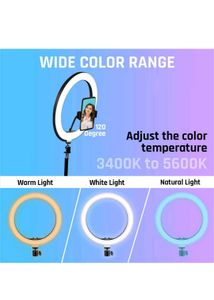 10 Inches Ring Light + Tripod Stand