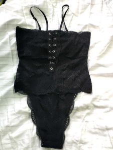 Lace Corset Bodysuit