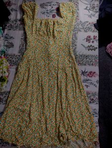 Floral Print Midi Dress