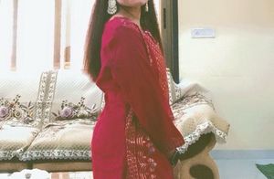 Elegant Red Kurta