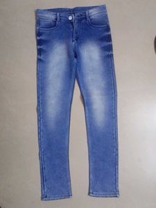 Light Wash Denim Jeans New Piece (Not Used)