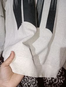 White Colour Sweatshirt
