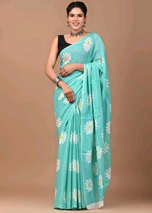 Floral Print Saree