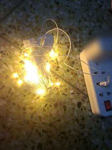 2 Pices 60 Miters white led fairy Lights