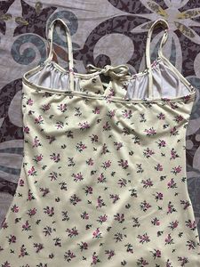 Floral Bodycon Slit Dress (S)