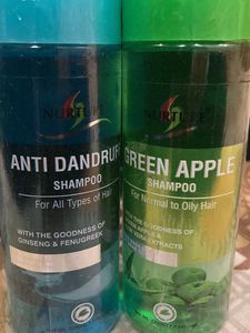 Nurture Anti Dandruff And Green Apple Shampoo