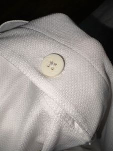 Adidas White Polo T-Shirt