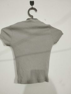 Cute Heart Cutout Top .