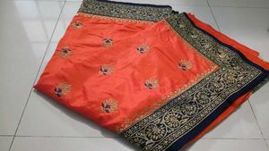 New Saree With Blouse Peice