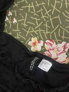Black Polka Dot Bodycon Dress