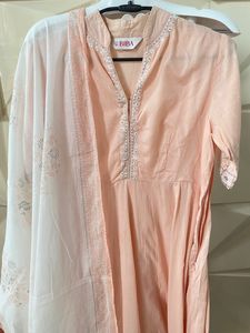 Biba Anarkali Suit Set