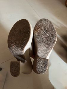 Nude Women Block Heels