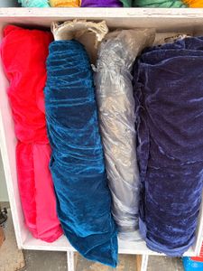 Fabric Valvet viscose you can. use it without lini