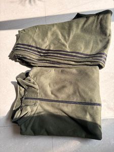 Olive Green Two-Piece Set