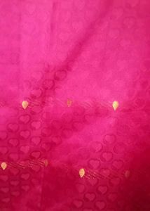 A Super Pink Occasional Wear With Stiched Blouse